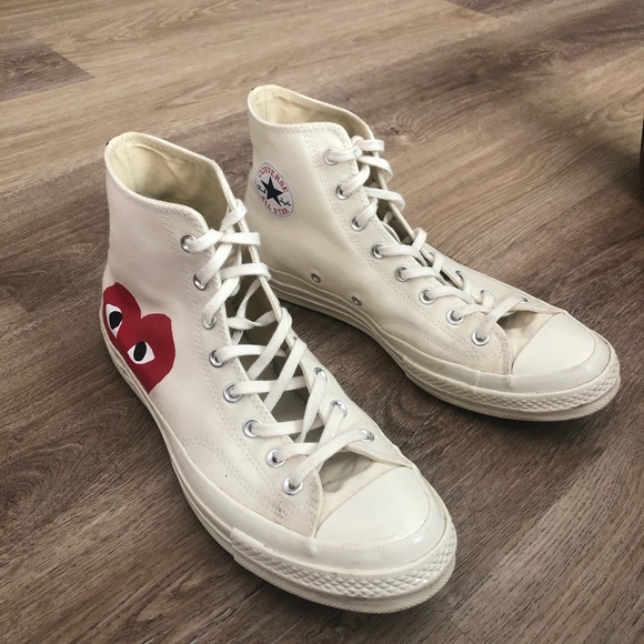 Comme des Garcons Other - Comme des Garçons White High Tops